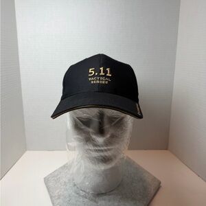 5.11 Tactical Series Logo 30th Anniversary Hat - Black Gold Adjust